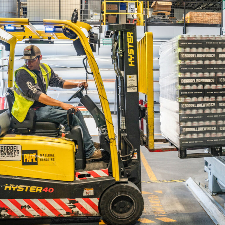 Beladung und Entladung